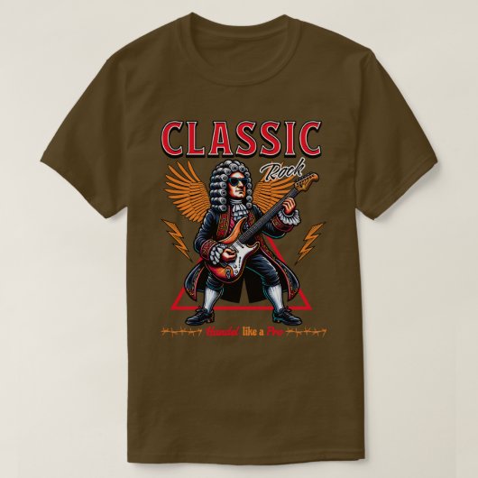 Händel Classic Rock T-shirt (Design voorkant)