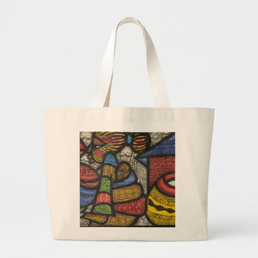 Handel Grote Tote Bag (Voorkant)