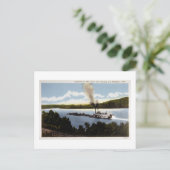 Handel in de rivier de Ohio Briefkaart (Staand voorkant)