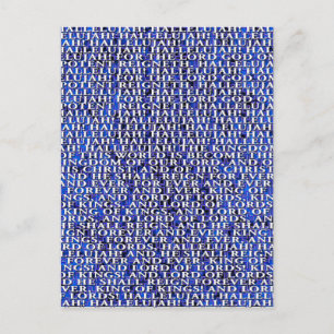 Handel Messiah Kerstmis Feestdagenkaart