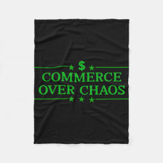 Handel over chaos Trump maakt Amerika weer rijk Fleece Deken