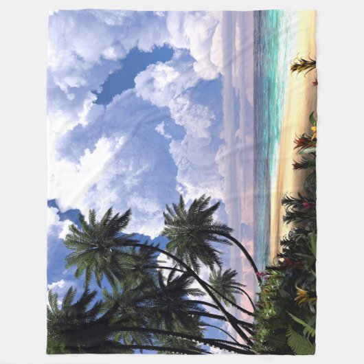 Handel Wind Daglicht Fleece Deken (Voorkant)