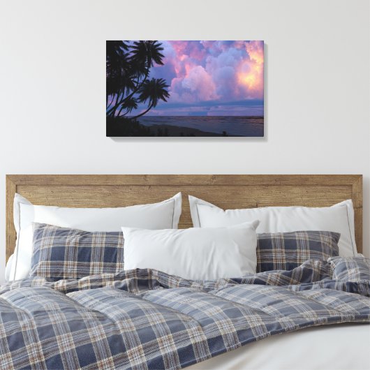 Handel Wind Moonlight Canvas Afdruk (Insitu (Slaapkamer))