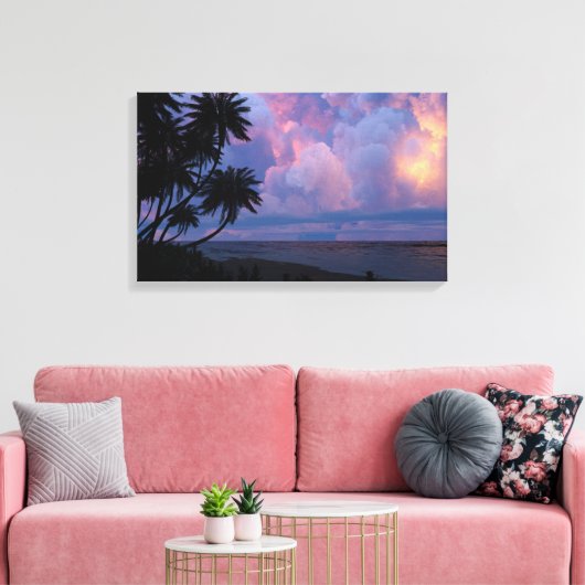 Handel Wind Moonlight Canvas Afdruk (Insitu (Woonkamer))