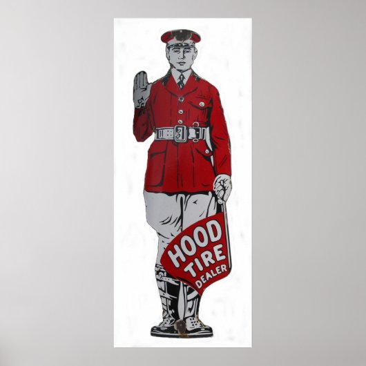 Handelaar in de motorkap poster (Voorkant)