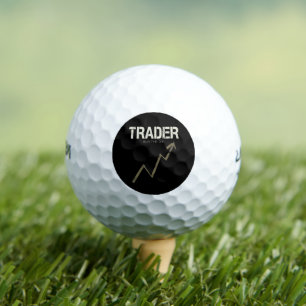 Handelaar Koop de Dip Day Trader en Cryptocurrency Golfballen