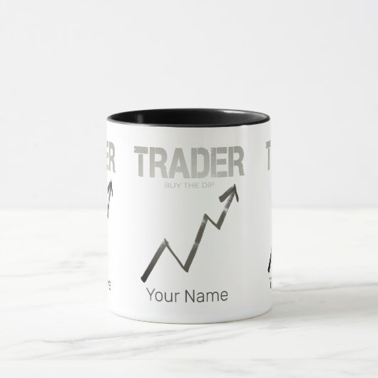 Handelaar Koop de Dip Day Trader en Cryptocurrency Mok (Midden)