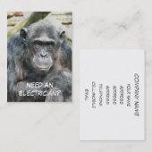 HANDELAREN ELEKTRICIEN VISITEKAARTJE (Voorkant / Achterkant)