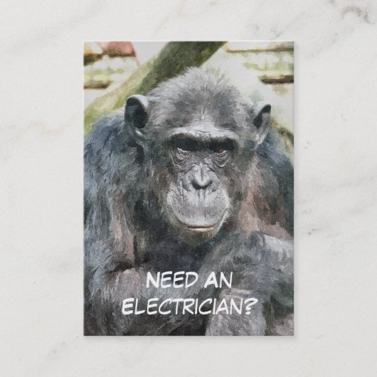 HANDELAREN ELEKTRICIEN VISITEKAARTJE (Voorkant)