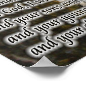 Handelingen 2:17 Beloften Poster (Hoek)