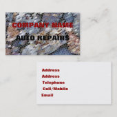 HANDELINGEN, AUTOREPARATEN VISITEKAARTJE (Voorkant / Achterkant)