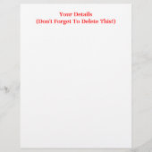 HANDELINGEN, ROOFEN FLYER (Achterkant)