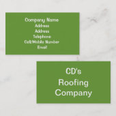 HANDELINGEN, ROOFEN VISITEKAARTJE (Voorkant / Achterkant)