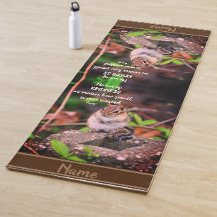 Handelingen van de Kindness Inspirerend Quote Chip Yogamat