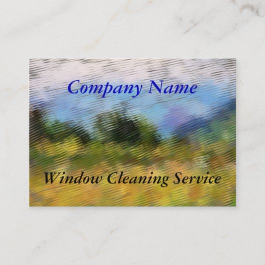 HANDELINGEN, WINDOW CLEANING VISITEKAARTJE (Voorkant)