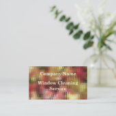 HANDELINGEN, WINDOW CLEANING VISITEKAARTJE (Staand voorkant)