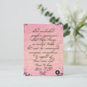 Handels 17:30 Bijbelvers Geheugenkaart-ansichtkaar Briefkaart (Staand voorkant)