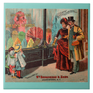 handels kaart William Broadhead & de Tegeltje