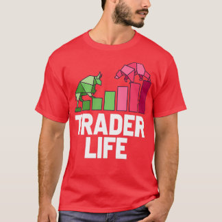 Handelsbemiddeling in effectenbeurzen voor ex-hand t-shirt