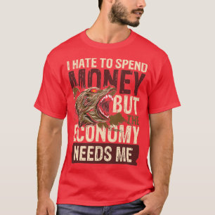 Handelsbemiddeling voor aandeelhouders die aandele t-shirt