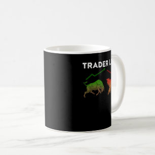 Handelsbeurs met cadeau voor daggeld koffiemok