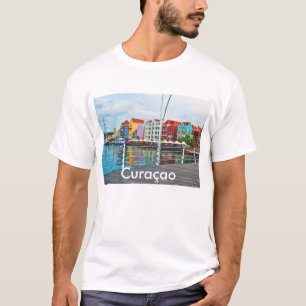 Handelskade Curacao uitzicht vanaf pontonbrug T-shirt