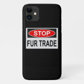 Handelsmerk stoppen rood Case-Mate iPhone case (Achterkant)