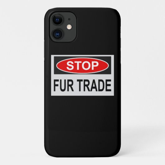 Handelsmerk stoppen rood Case-Mate iPhone case (Achterkant)