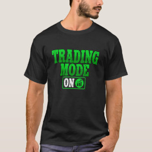 Handelsmodus op crypto Blockchain Trader T-shirt