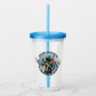 Handelsmotivatie | Cyberpunk-scharpschutter | Fant Acryl Drinkbeker