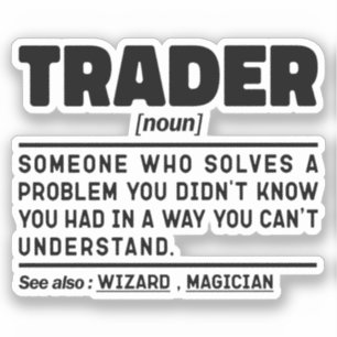 Handelsnaam Definitie Stock Market Medewerker Cool Sticker