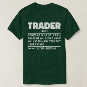 Handelsnaam Definitie Stock Market Medewerker Cool T-shirt