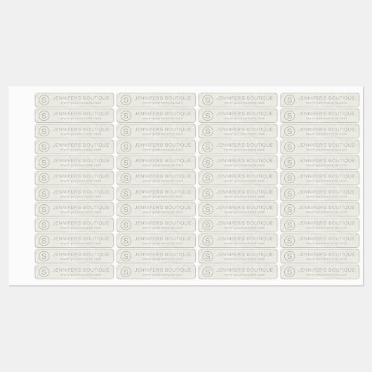 Handelsnaam Kledinggrootte Labels Marmer (Vel)