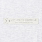 Handelsnaam Kledinggrootte Labels Marmer (Design 2)