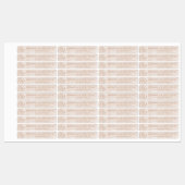 Handelsnaam Kledinggrootte Labels Marmer (Vel)