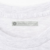 Handelsnaam Kledinggrootte Labels Marmer (Aangebracht)