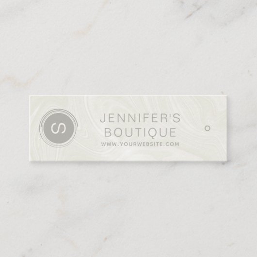 Handelsnaam Kledinggrootte Labels Marmer (Voorkant)