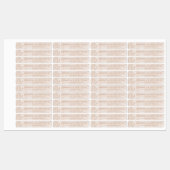 Handelsnaam Kledinggrootte Labels Marmer (Vel)