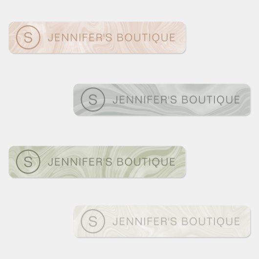 Handelsnaam Kledinggrootte Labels Marmer (Groep)