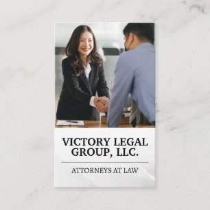 handelsovereenkomst   Glimlachende vrouw Visitekaartje