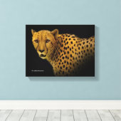 Handelspans met een Magnificante Cheetah Canvas Afdruk (Insitu (Houten vloer))