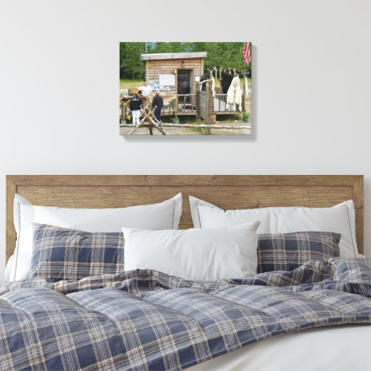 Handelspost Canvas Afdruk (Insitu (Slaapkamer))