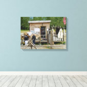 Handelspost Canvas Afdruk (Insitu (Houten vloer))