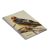 Handelsstadia met een Barn Swallow Notitieboek (Rechterzijde)