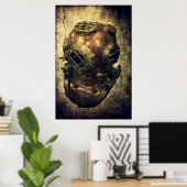 HANDELSVERSCHILLEN HELMET POSTER (Thuiskantoor)