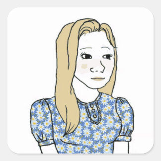 Handelsvrouw wojak stickers