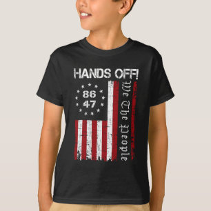 Handen af Protest 86 47 8647 Protest Save Democrac T-shirt