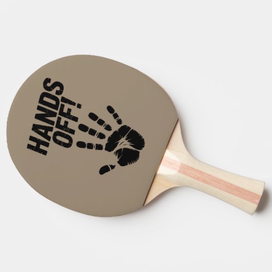 Handen af van mijn land Mijn lichaam Medicare Poli Tafeltennisbatje (Zijkant)