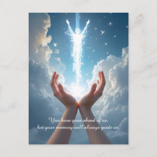 Handen Bevrijd de Ziel, Je bent gegaan sympathie Briefkaart