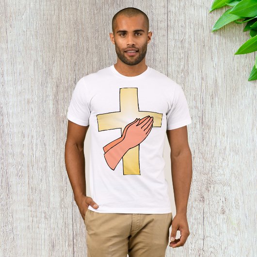 Handen bij Cross Mannen T-shirt